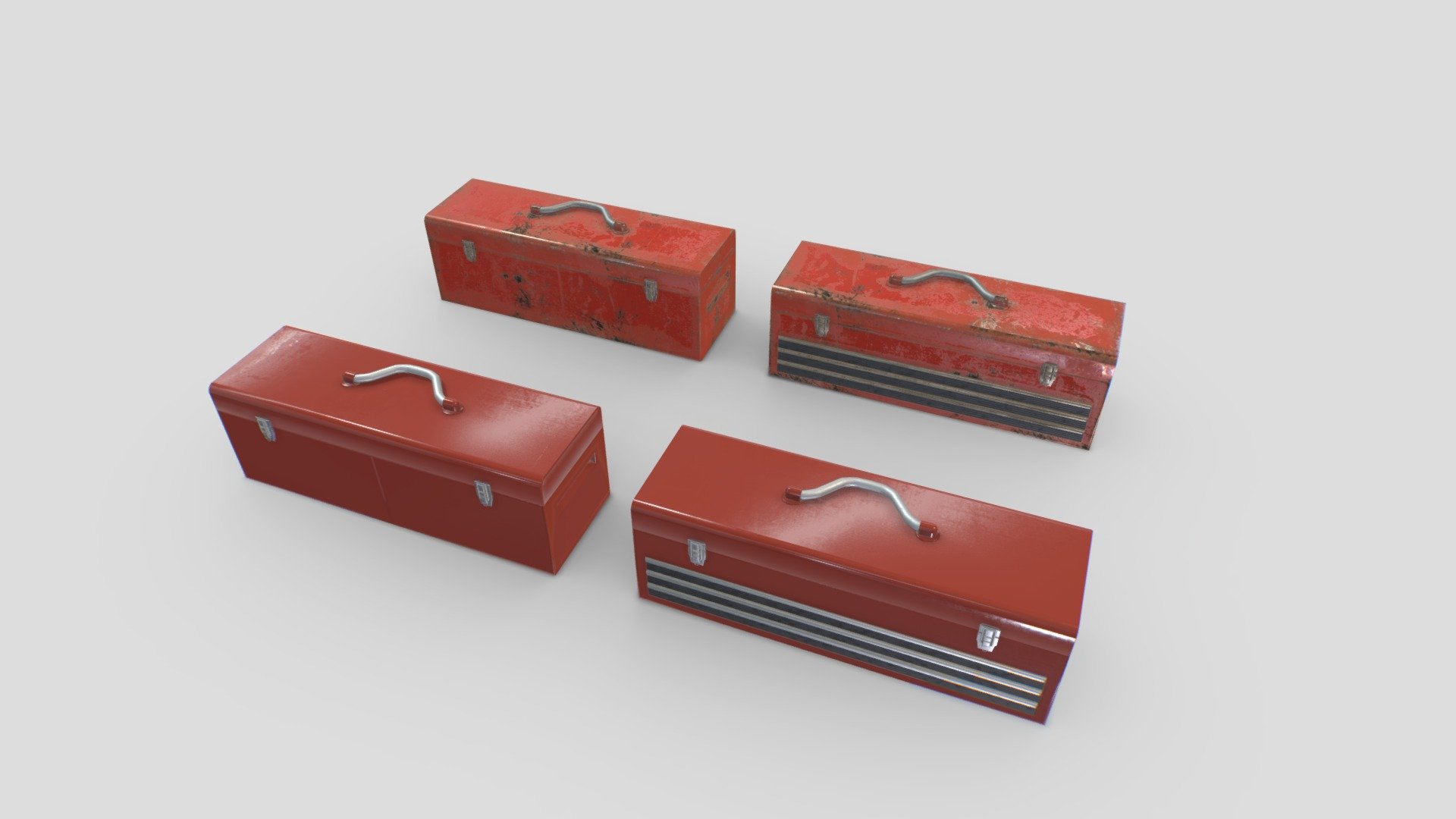 Toolbox pack - Buy Royalty Free 3D model by 32cm [35dc95f] - Sketchfab ...