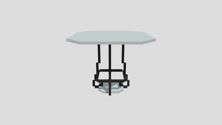 Small Fancy Table 3D Model