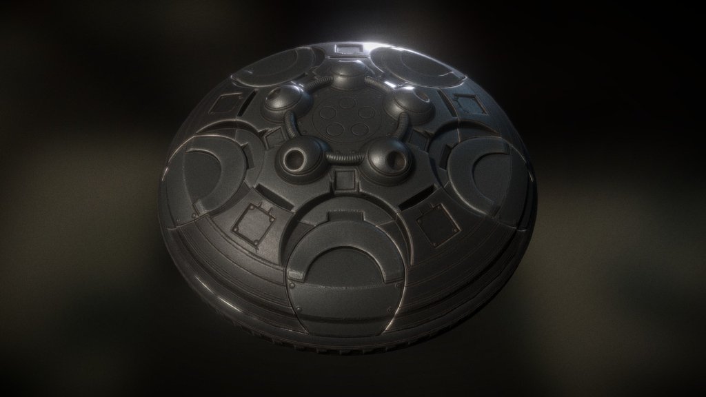 Ufo Texture Test 2 - 3D model by 3DHaupt (@dennish2010) [35ddb9e ...