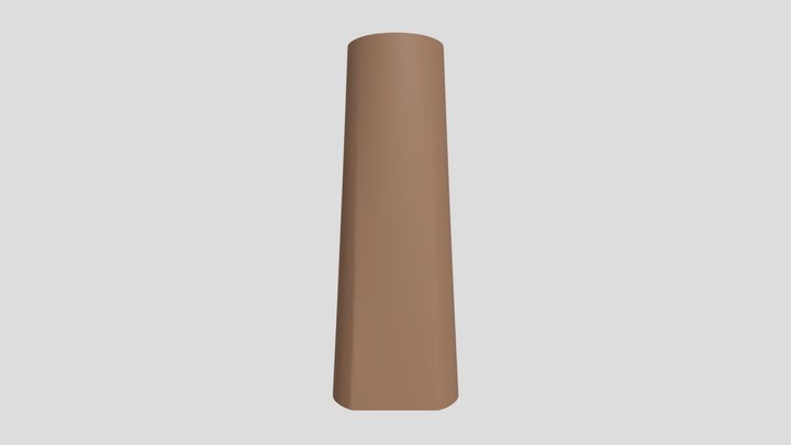 Red Wood Slide V2 3D Model