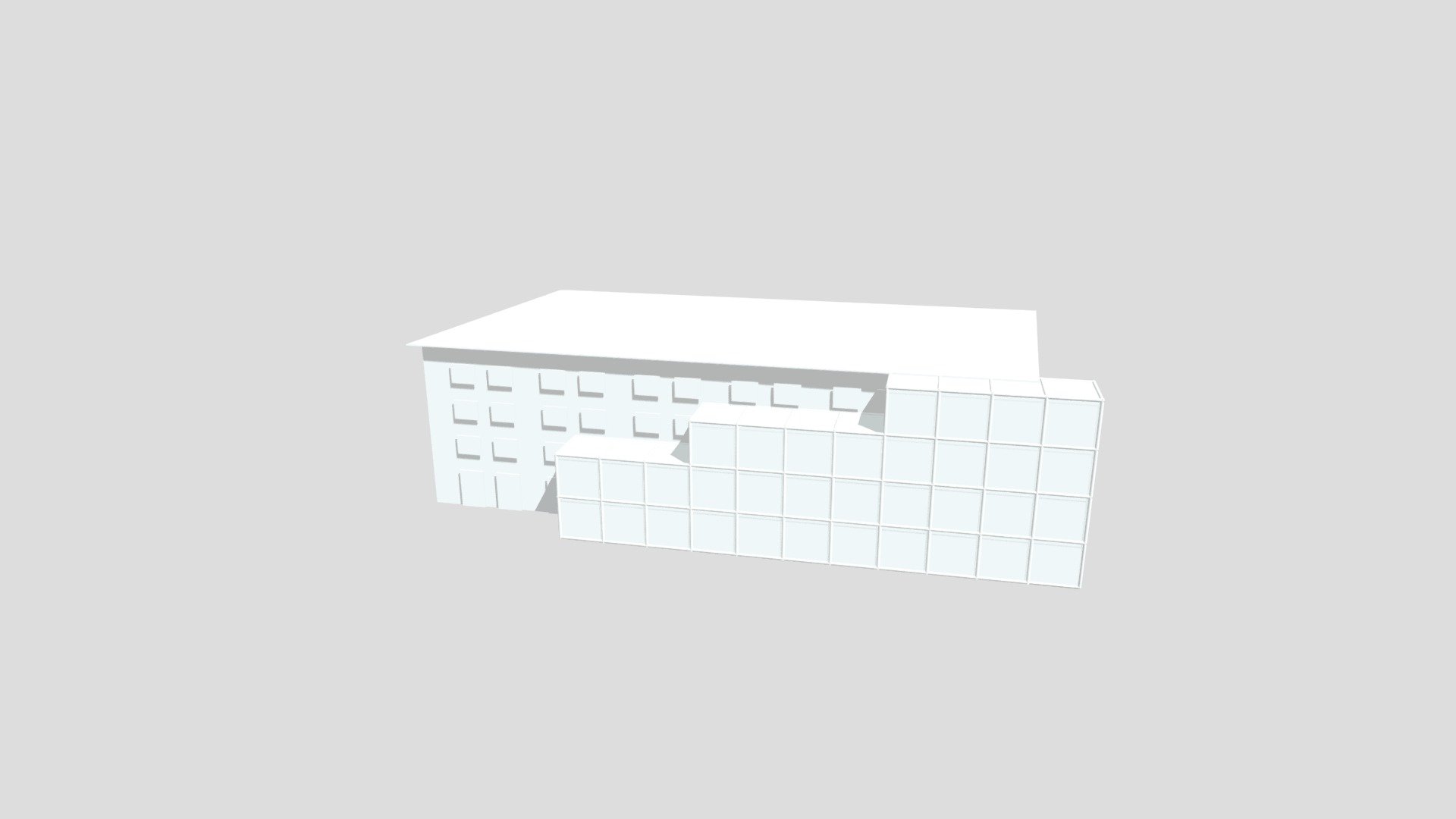 Edificio B - 3D Model By Alejo_Architect (@AlejoArquitect) [35de292 ...