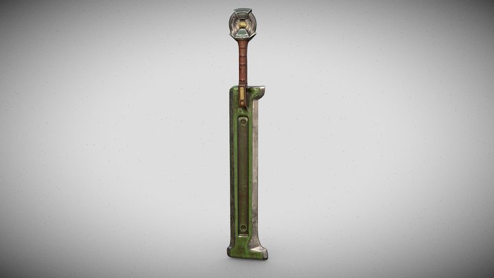 Gladiator Sword 3D Model