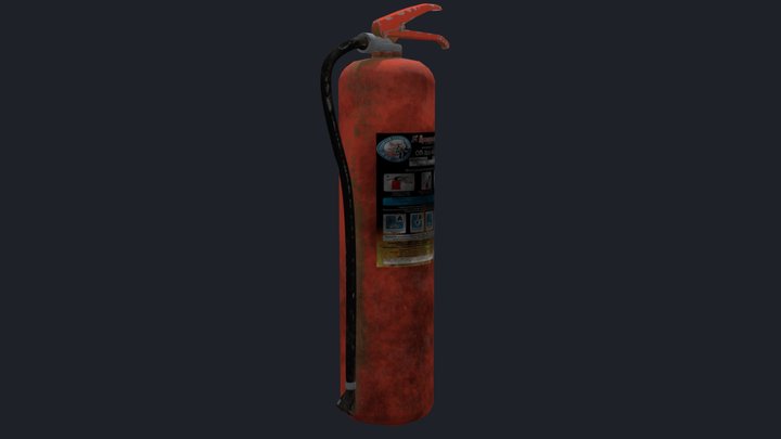 Rusty Fire Extinguisher