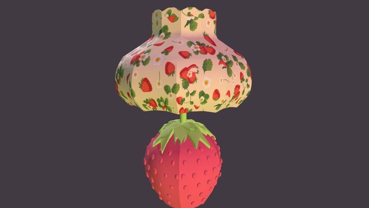Strawberry Lamp