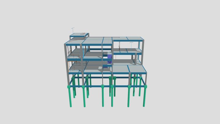Projeto Hidrosanitário - Santa Isabel 3D Model