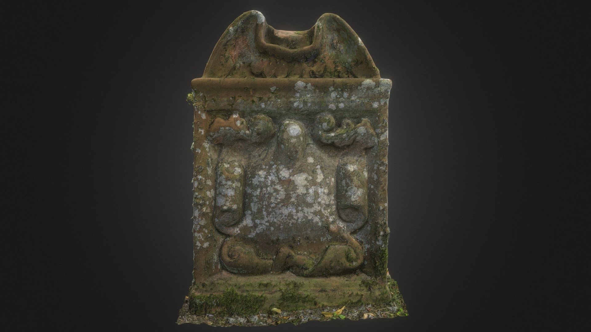 Headstone from Dryburgh Abbey burial ground