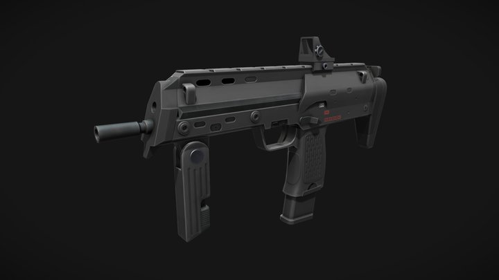 SMG Stylized MP7 Rig