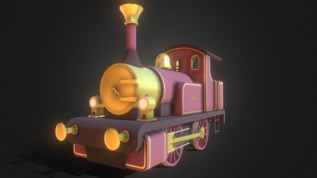 Lady the Magical Engine Model