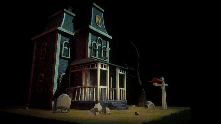 HauntedHouse 3D Model