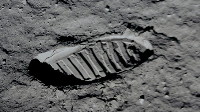 Apollo 11 Buzz's boot print 3D Model