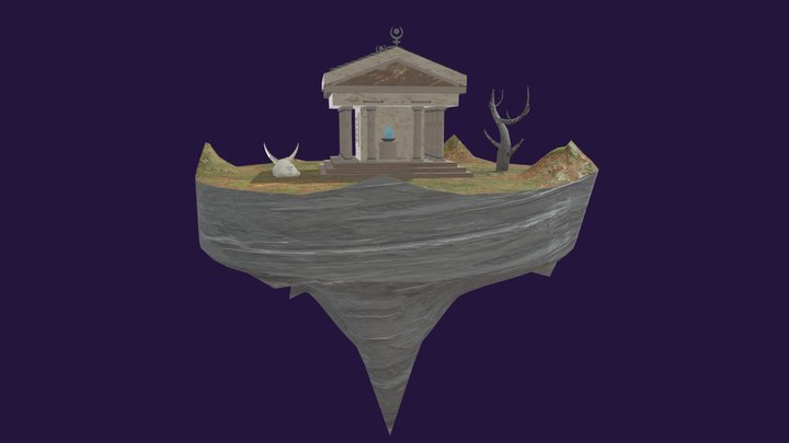 Hades Temple 3D Model