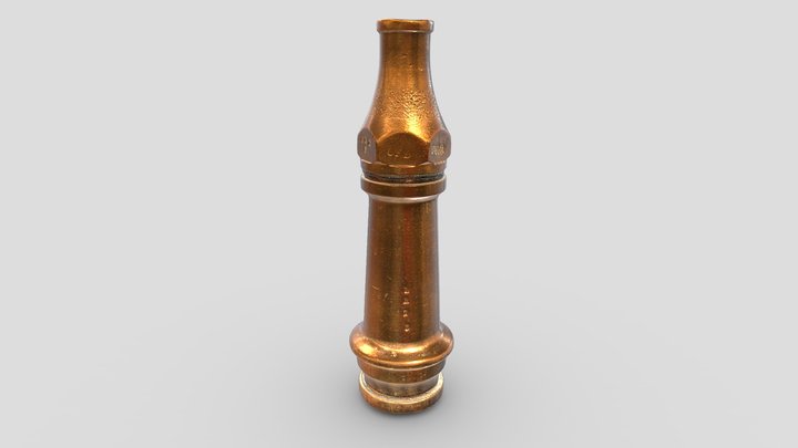 Fire Hose Nozzle 3D Model