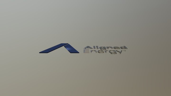 AE 3D Logo 3D Model