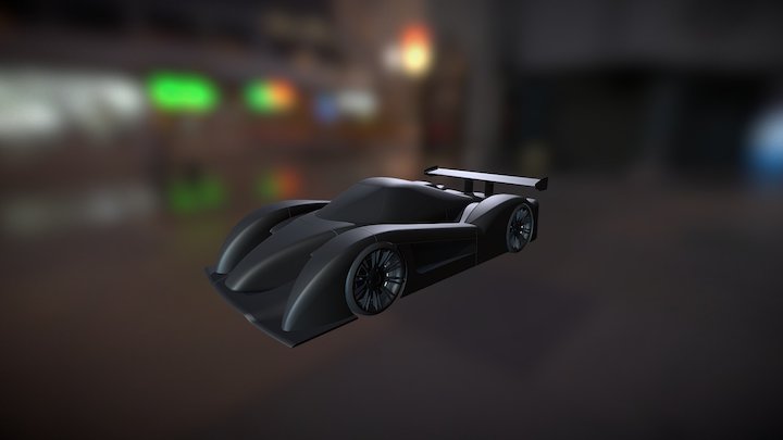 Concept CAR Véhicule trophée SIA 3D Model