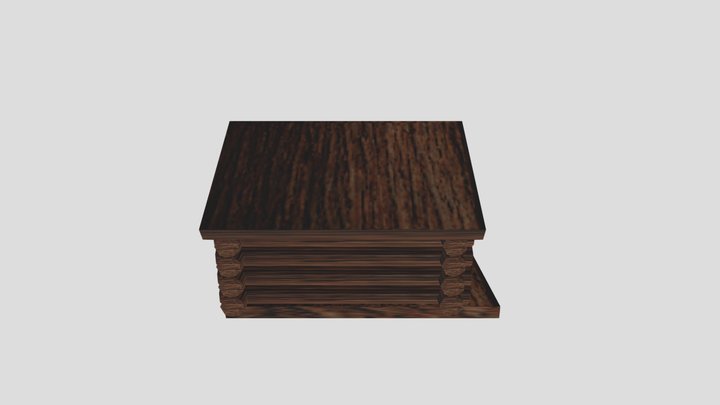 Wooden Cottage 3D Model