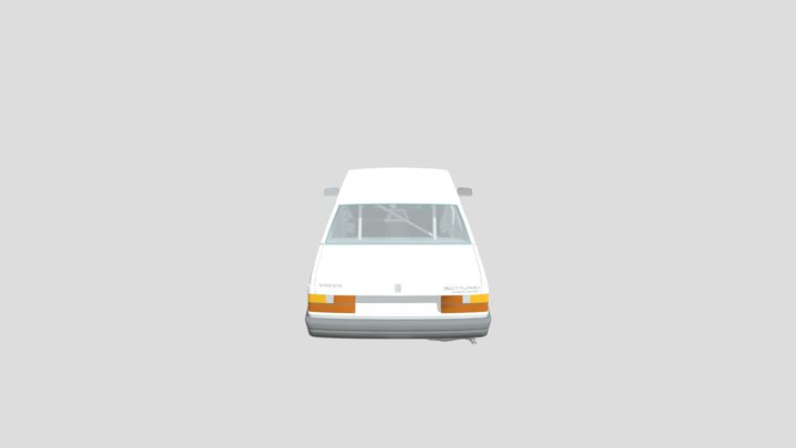Volvo-740 3D Model