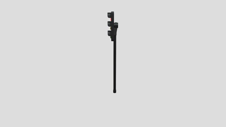 Traffic Lights 3D Model