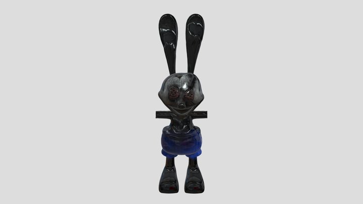 Button eyes freak 3D Model
