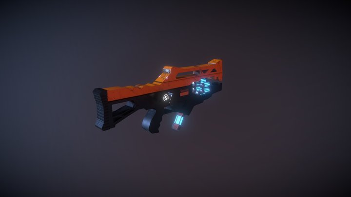 Concept  Rifle 3D Model