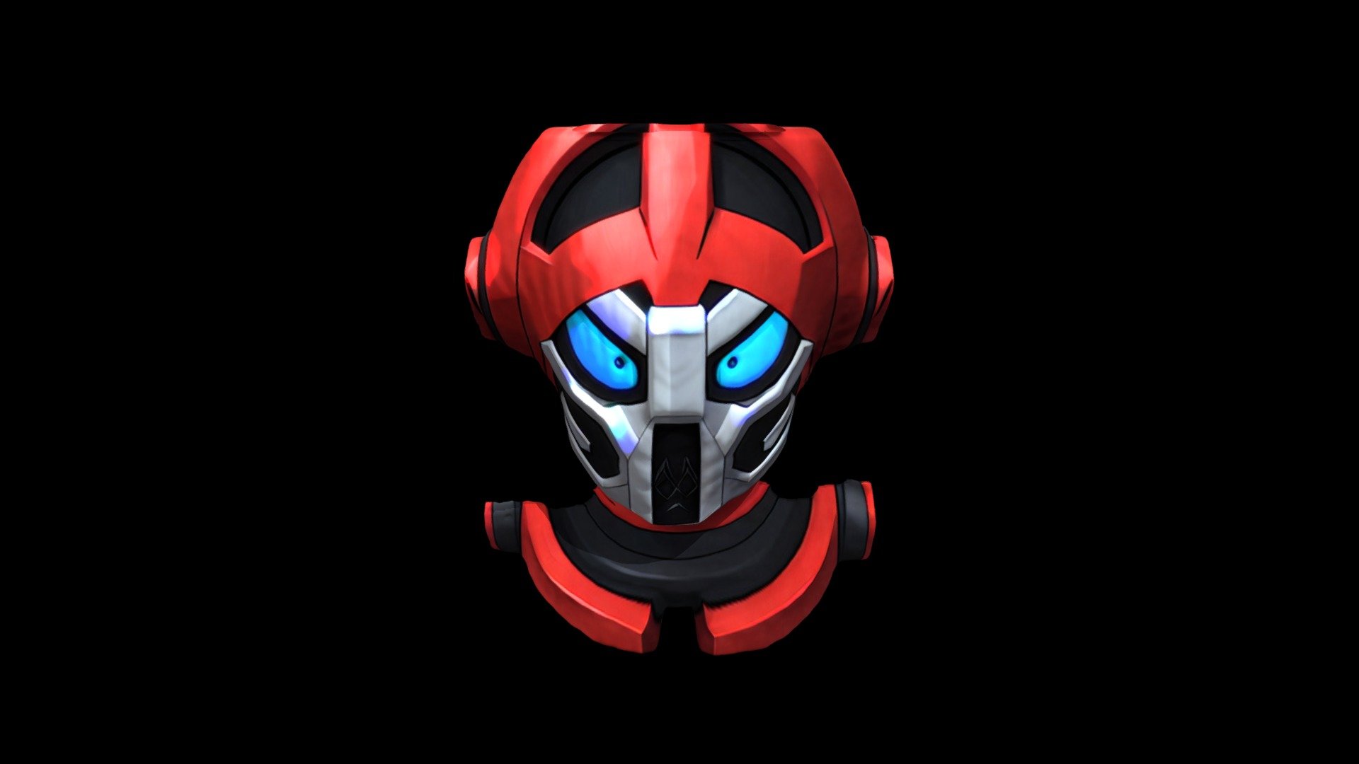 Helmet Mask Robot Cartoon 1369 - Download Free 3D model by klrxyz ...