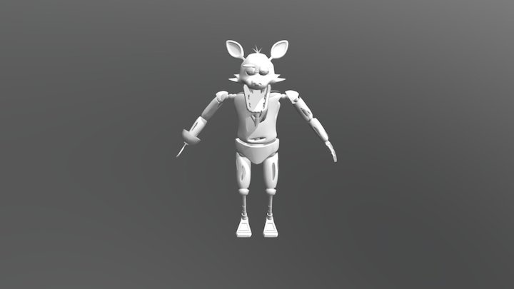 Foxy FNAF 3D Model