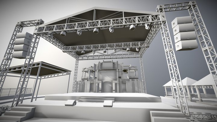 art stage 3D Model