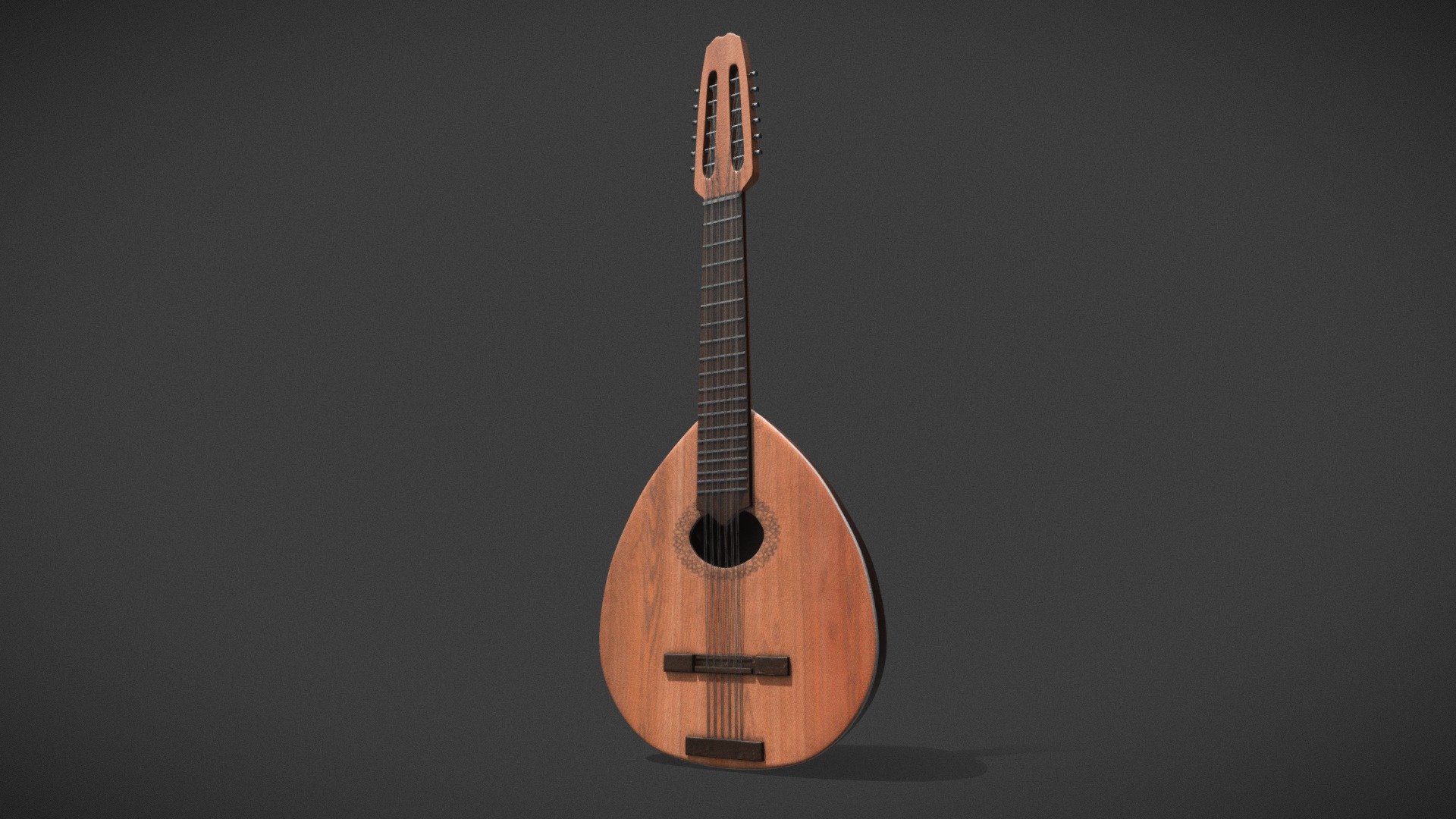 Lute Download Free 3D model by andreapena [35e718c] Sketchfab