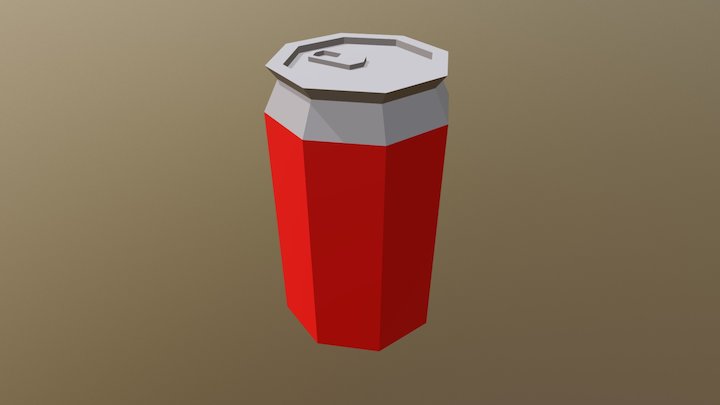 Soda Can 3D Model