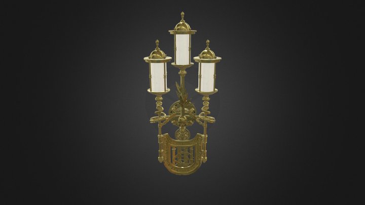 Shiny Lamp 3D Model