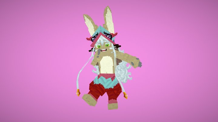 Nanachi Hytale Skin 3D Model