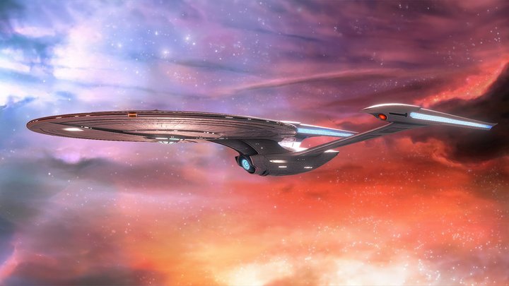 Star Trek Dedication Class Starship
