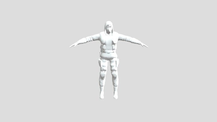 Хип (Сталкерша) – Free 3D Model STL