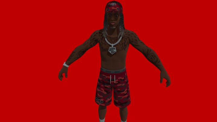 Kai Cenat – Modello 3D gratuito STL