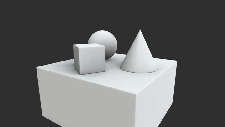 Geometric Solids 1 3D Model