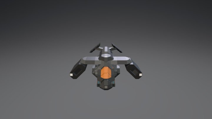CT-5024 SkipRay-II -AI 3D Model