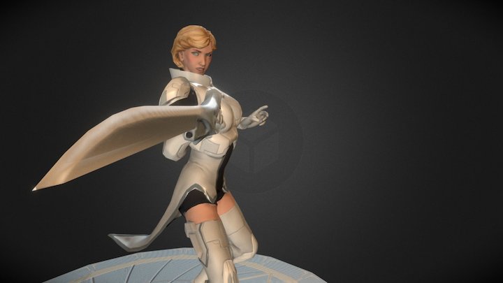 Low Body_EVE 3D Model