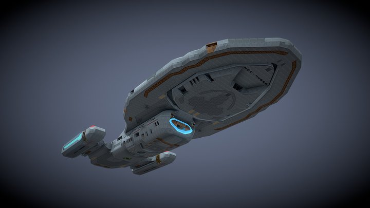 Voyager - Intrepid-class [Star Trek] ZEO – Modello 3D gratuito STL