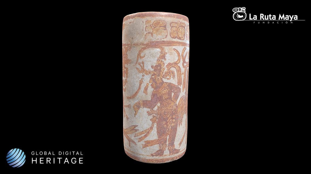Vase of Yax We'en Chan K'inich