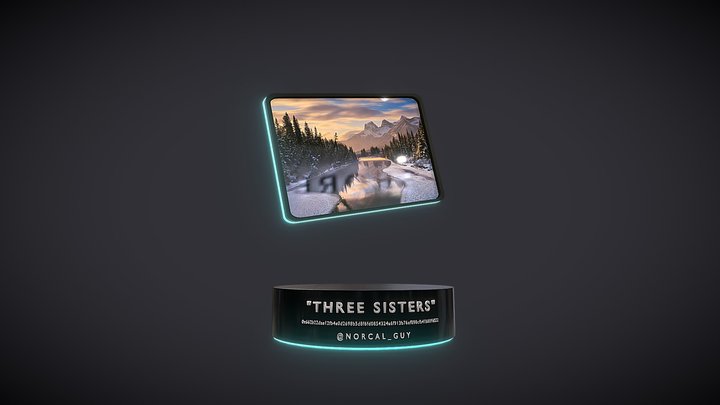 Scobel - AirDrop - Three Sisters 3D Model