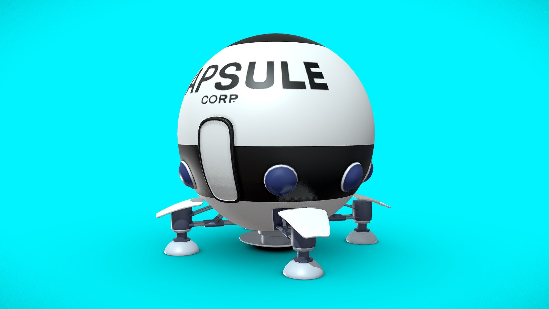 Capsule Corp 3D - Buy Royalty Free 3D model by Shin Xiba 3D (@Xiba3D ...