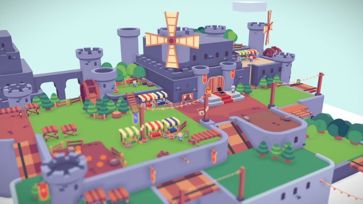 Platformer 3d Models Sketchfab