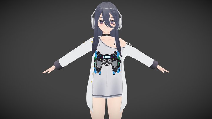 Exia - NIKKE 3D Model