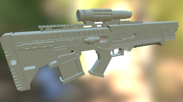 Rifle 3D Model