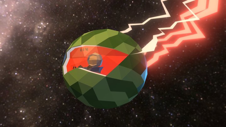No Melon's Sky 3D Model