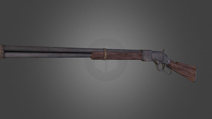 Winchester44 3D Model