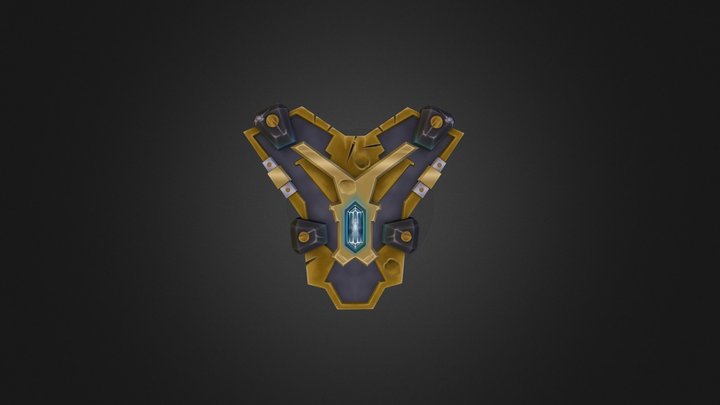 World of Warcraft Ulduar Celestial Shield 3D Model