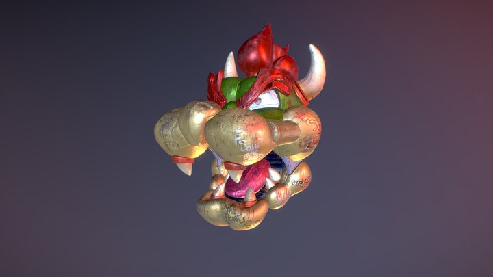 Bowser SF 3D Model