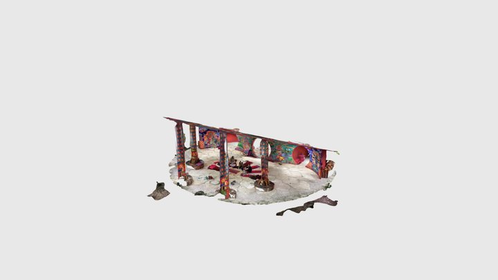 Buddha Room 3D Scan Raw 3D Model