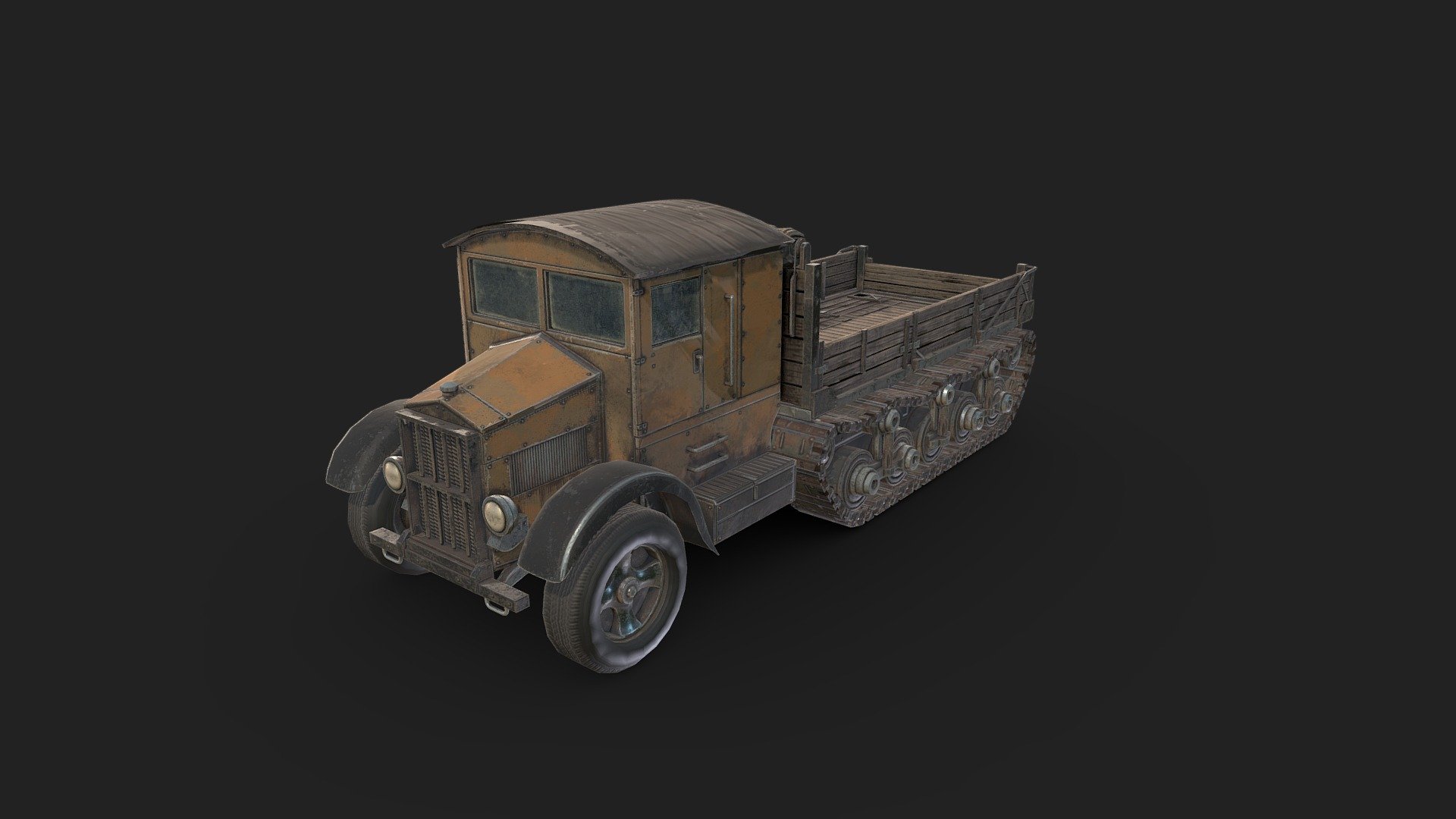 Foxhole - Flatbed Truck Vehicle