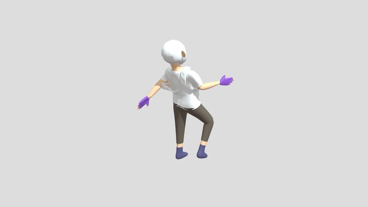 Gekko Body 3D Model